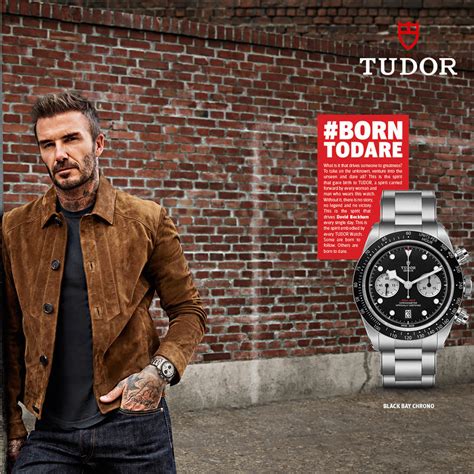 pubblicità tudor beckham|beckham watches.